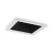 PUKA SQUARE LED 1x10W Stropní, podhledové svítidlo bodové, těleso hliník, povrch lak bílá/černá, krycí sklo čiré, LED 1x10W, teplá 3000K, 720lm, 230V, IP20, tř.2. rozměry 84x84x120mm
