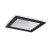 PUKA SQUARE LED 1x10W Stropní, podhledové svítidlo bodové, těleso hliník, povrch lak černá/bílá, krycí sklo čiré, LED 1x10W, teplá 3000K, 720lm, 230V, IP20, tř.2. rozměry 84x84x120mm