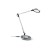 KRONACH LED Stolní kancelářská lampa, dvě ramena,  těleso hliník a plast, povrch hliník, difuzor plast opál, LED 10W, neutrální 4000K, 750lm, Ra80, se stmívačem, 230V, IP20, tř.2, rozměry 580x655mm.