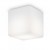 LUNA Venkovní stropní svítidlo, těleso hliník, povrch bílá, difuzor plast opál, pro žárovku 1x42W, E27, 230V, IP44, tř.2, rozměry 200x220x200mm. Světelný zdroj není součástí balení.
