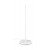 RACIO TL 10W Stolní lampa, základna kov, barva bílá, difuzor plast opál, LED 10W, 1100lm, teplá 3000K, 230V, IP20, tř.2, rozměry d=150mm, h=470mm.