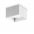 REMISI SQ 1x15W GX53 Stropní, přisazené, svítidlo, těleso hliník, povrch bílá, pro žárovku 1x15W, GX53, 230V, IP20, rozměry 100x100x65mm.