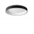 PEM 62W Stropní přisazené LED svítidlo, těleso kov, povrch černá, difuzor plast opál, LED 21W, 2750lm, teplá 3000K, 230V, IP20, tř.2, rozměry d=277mm, h=83mm.
