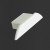 EC15 koncovka profilu pro LED PÁSEK Koncová záslepka, pro hliníkový profil, materiál plast, barva šedá, 1ks