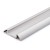 PROLED-09 PŘISAZENÝ HLINÍKOVÝ profil pro LED pásek VÝPRODEJ Přisazený hliníkový profil, eloxovaný, pro LED pásky šířky max w=12mm, rozměry 30x17mm, délka l=2m, cena za 2m