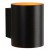XERA Nástěnné svítidlo, základna hliník černá mat, stínítko hliník černá mat, pro žárovku 1x42W, G9, 230V, IP20, tř.1. rozměry: 100x80x100mm, svítí nahoru/dolů