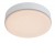 THISTED R Stropní, podhledové svítidlo, těleso kov, povrch bílá, difuzor plast opál, LED 30W, 2270lm, teplá 3000K, 230V, stmívatelené, zvýšené krytí IP44, tř.2., rozměry d=215mm, h=46mm.