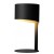 KNULLE Stolní lampa, těleso kov, povrch černá, pro žárovku 1x40W, E14, 230V, IP20, tř.1, rozměry d=150mm, h=280mm.