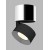 KLIP ON LED 11W Stropní přisazené bodové svítidlo, nastavitelný směr svícení, těleso hliník, povrch chrom/černá, LED 1x11W, 770lm, teplá 3000K, Ra80, 230V, IP20, rozměry d=77mm, výška: 98,5mm