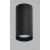 LUKY B Stropní bodové svítidlo, těleso hliník, povrch černá, LED přepínatelný výkon 10W-20W, 960-1900lm, teplá 3000K, 230V, IP20, rozměry d=80mm, h=192mm.