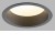 ZETA XS černá Vestavné zápustné svítidlo, kruh, těleso hliník, povrch černá, LED 7W, 580lm, teplá 3000K, Ra80, 230V, do koupelny IP44, rozměry d=103mm, h=56,5mm