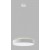 ROPOVO HL 40W CCT Závěsné svítidlo, těleso hliník, povrch bílá, LED 40W, 3000lm, nast. teplota CCT teplá 3000K-neutrální 4000K, 230V, IP20, tř.1, rozměry d=400mm, vč závěs lanka l=2500mm, lze zkr, svítí nahoru/dolů.