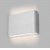 TUBLE 2x3W, CCT IP65 Nástěnné venkovní svítidlo, základna hliník, povrch bílá, difuzor plast opál, LED 2x3W, 2x340lm, přepín CCT teplota teplá 3000K-denní 5700K, Ra90, 230V, IP65, 135x90x30,5mm, svítí nahoru/dolů.