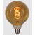 LED žárovka 4W E27 FILAMENT Světelný zdroj, žárovka, tvar hruškový, sklo zlaté, LED 4W, E27, 210lm, teplá 1800K, Ra80, 230V, životnost 50.000 hod, IP20, d=125mm.