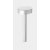 UBI 9,8W IP66 Sloupkové svítidlo, základna hliník, povrch bílá, difuzor plast opál, LED 9,8W, 761lm, přepín. CCT. teplota teplá 2700K-neutrální 4000K 230V, IP66, rozměry d=202mm, h=505mm, svítí dolů.