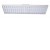 DERYL 45W-75W Stropní svítidlo, těleso hliník, povrch bílá, difuzor plast, LED přepín 45-72W, 8215lm, přepín CCT teplá 2700K-neutrální 4000K, vyzař úhel 60°, Ra80, 230V, IP20, rozměry 577x71x188mm