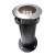 LOBATA LED 7,2W IP67 Zemní svítidlo, výklopný sv.zdr. +-30°, těleso hliník, rámeček nerez, povrch LED 8W, teplá 3000K, 480lm, Ra80, 230V, IP67, statická zátěž max 20kN, IK10, rozměr d=173mm, h=220mm