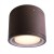 ACRIS GX53 1x9W IP54 Přisazené stropní venkovní svítidlo, materiál hliník, povrch antracit, difuzor plast opál, pro LED 1x9W, GX53, 230V, IP54, tř.1, rozměry d=108mm, h=92mm