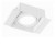 NOWA rám IIISQ, 1x31W Podhledové bezrámečkové bodové svítidlo, do sádrokartonu, materiál kov, povrch bílá, pro LED modul 1x31W,  rozměry 178x178x128mm