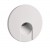 ALWAID Dekorativní kryt pro vestavné svítidlo do stěny, kruhové, materiál hliník, povrch bílá, detail kruhový výřez, rozměry d=78mm.