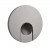 Dekorativní kryt pro vestavné svítidlo do stěny, kruhové, materiál hliník, povrch bílá/stříbrná/černá, detail kruhový výřez, rozměry d=78mm.