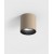 ARSCHO PL R 8W Stropní přisazené bodové svítidlo, těleso hliník, povrch béžová, LED 8W, 620lm, teplá 3000K, vyzař. úhel 50°, UGR<19, Ra90, 230V, IP20, rozměry d=52mm, h=66mm.