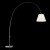LADY Stojací oblouková lampa, základna kov, povrch chrom lesk, pro žárovku 1x250W, E27, 230V, stmív, IP20, tř.2. rozměry základna l=2030mm, max h=2500mm, pouze základna, stínítko dodáváno samostatně