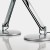 FORTEBRACCIO D33N/1 Základna, podstavec pro stolní lampu, materiál kov, povrch bílá, d=236mm