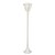 PARIS SLOUPEK Sloupkové venkovní svítidlo, těleso hliník, povrch bílá, plast čirý, pro žárovku 1x60W, E27, 230V, IP44, rozměry h=995mm, lucerna 175x175mm, vč.sv.zdr. teplá 2700K.