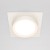 HALTE BI SQ 1x15W, GX53 Stropní podhledové bodové svítidlo, těleso kov a plast, povrch bílá, pro žárovku 1x15W, GX53, IP20, tř.2, rozměry 110x110x52mm.