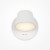 INSERO WL 7W Nástěnné svítidlo, těleso a stínítko kov, povrch bílá, difuzor plast opál, LED 7W, 350lm, teplá 3000K, Ra80, 230V, IP20, tř.1, rozměry d=120mm, svítí dolů.