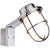 MARINA WALL Nástěnné venkovní svítidlo, základna kov s kovovými detaily chrom, pro žárovku 1x40W, G9, 230V, IP44, tř.2, rozměry 55x140x150mm