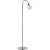 NOLD FLOOR 1x40W E14 Stojací lampa, nastavitelný směr svícení, flex rameno, husí krk, základna kov chrom, difuzor sklo opál, pro žárovku 1x40W, E14, 230V, IP20, tř.2, rozměry 120x1550x250mm