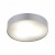 ULIO 3x10W, E14, IP20 Stropní přisazené svítidlo, kruh, těleso hliník, povrch stříbrná, difuzor plast opál, pro žárovku 3x10W, E14, 230V, IP20, tř.1, rozměry d=405mm, h=90mm