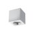 ZUDA SQ 1x15W, GU10, IP44 Stropní přisazené bodové svítidlo, těleso hliník, povrch chrom, krycí sklo čiré, pro žárovku 1x15W, GU10, 230V, do koupelny IP44, rozměry 85x85mm.