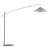 AKCIA FL II 1x25W E27 Stojací pokojová lampa, těleso kov, povrch šedá, stínítko textil šedá, difuzor plast opál, pro žárovku 1x25W, E27, 230V, IP20, rozměry d=720mm, h=2250mm, vypínač na kabelu.