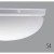 ALMA 2 Stropní svítidlo oválné, základna kov, rámeček bílá, difuzor sklo opál, pro žárovku 1x100W, E27 A60, 230V, IP41, 370x225x140mm