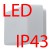 Stropní, přisazené svítidlo, základna kov, povrch bílá, difuzor sklo triplex opál, LED 17W, 2120lm/2240lm, teplá 3000K/neutrální 4000K, 230V, do koupelny IP43, tř.1, rozměry 105x170x340mm