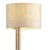 ANTIBES stojací lampa šedostříbrná Stojací lampa, materiál dřevo, stínítko textil přírodní len, pro žárovku 1x40W, E27, 230V, IP20, tř.1, rozměry: d=460mm, h=1800mm, stínítko pohyblivé nahoru/dolu