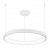 ENIM HL II 48W, CCT Závěsné svítidlo, těleso kov, bílá, dif plast opál, LED 48W, 4190lm, přepín CCT  teplota teplá 3000K/neutr 4000K/denní 6500K, Ra80, 230V, IP20, rozměry d=580mm, vč závěs lanka l=1500mm