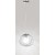 LANGEN PL Závěsné svítidlo, základna kov, povrch chrom lesk, stínítko sklo čiré, pro žárovku 1x60W, E27, 230V, IP20, rozměry d=300mm, h=250mm, vč závěs kabelu  l=1500mm, lze zkrátit.