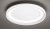 ZDIS WL/PL 38W Nástěnné nebo stropní svítidlo, těleso hliník, povrch bílá mat, dif plast opál, LED 38W, 2060lm, teplá 3000K, Ra83, 230V, IP20, tř.1, rozměry d=400mm, h=60mm, svítí nahoru/dolů.
