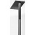 ZEISI FL 24W+10W CCT Stojací lampa, nast. směr svícení, těleso hliník, povrch černá, dif plast opál, LED 24W+10W, 2160lm+900lm, dotyk CCT teplá 3000K-denní 6000K, stmívání, 230V, IP20, tř.3, rozměry 190x240mm, h=1800mm.
