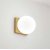 KODE 8W IP40 Stropní svítidlo, těleso hliník, povrch bílá mat, difuzor sklo opál, LED 8W, 856lm, teplá 3000K, Ra90, 230V, IP40, tř.1, rozměry d=100mm.