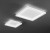 COCOAS WL/PL 30W Nástěnné nebo stropní svítidlo, těleso kov, povrch bílá, dif plast opál, LED 30W, 2400lm, teplá 3000K, Ra80, 230V, IP20, tř.1, rozměry 350x350x60mm, svítí nahoru/dolů.