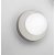 ADAMO WL/PL 1x28W G9 Stropní nebo nástěnné svítidlo, základna kov a keramika, povrch šedá lesk, dif sklo opál, pro žárovku 1x28W, G9, 230V, IP20, tř.1, rozměry d=220mm, h=225mm.