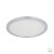 MATEO R Stropní, kruhové svítidlo, těleso kov, povrch chrom, difuzor plast opál s detailem z krystalů, LED 18W, neutrální 4000K, 1300lm, Ra80, 230V, do koupelny IP44, rozměry d=300mm, h=25mm.