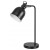 FLINT Stolní lampa, těleso kov, povrch černá, pro žárovku 1x25W, E14, 230V, IP20, tř.2, rozměry d=140mm, h=440mm.