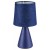 MEMBRANA 1x40W, E14 Stolní lampa, těleso keramika modrá, stínítko textil modrá, pro žárovku 1x40W, E14, 230V, IP20, tř.2, rozměry d=130mm, h=250mm.