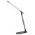 BIDENS 7W, USB Stolní lampa, těleso kov, povrch černá a stříbrná, difuzor plast opál, LED 7W, neutrální 4000K, 400lm, dotyk stmívač, Ra80, 230V, IP20, tř.2, rozměry 240x400x65mm, vč. USB nabíjení telefonu